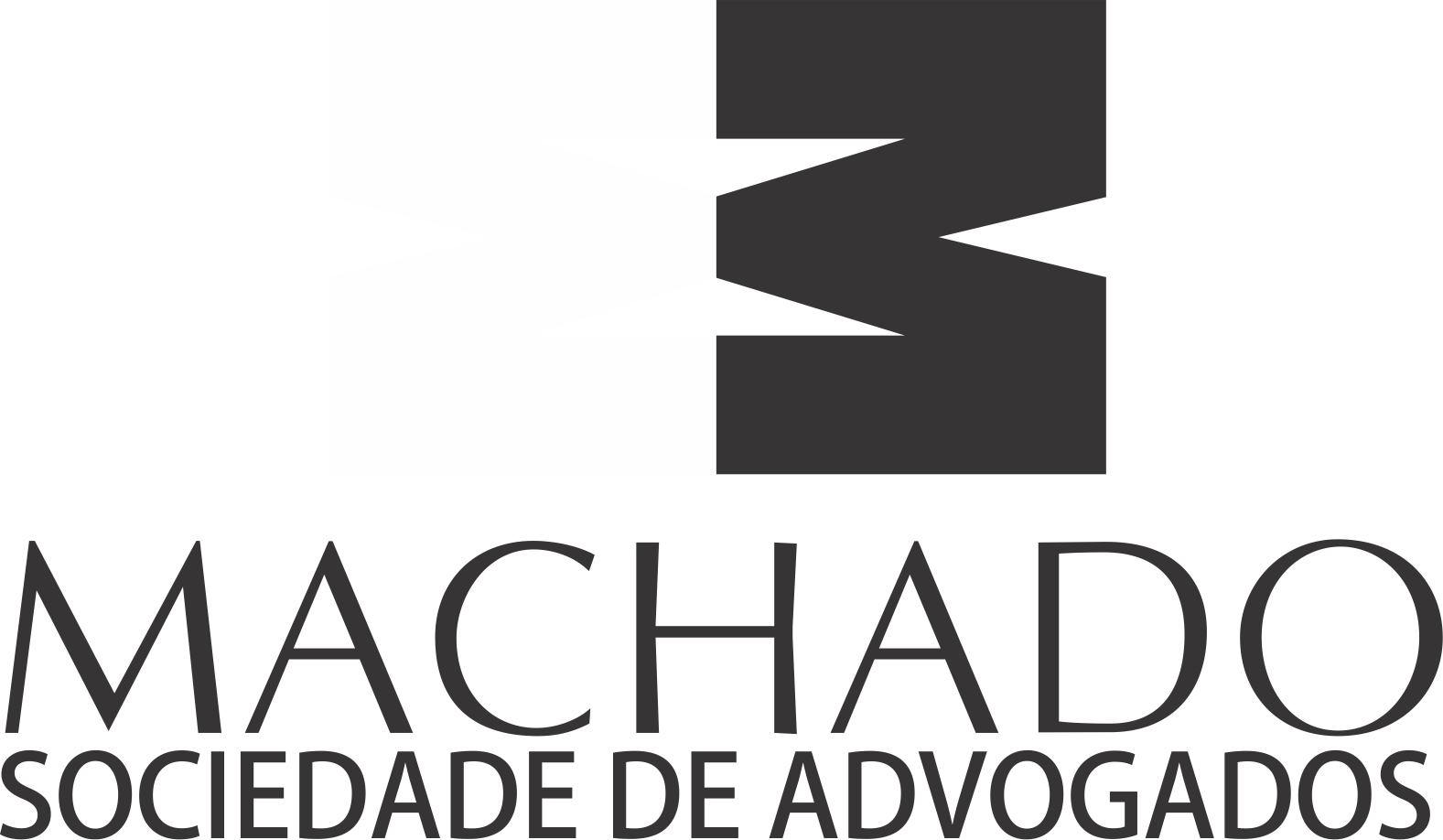 Logomarca vertical Machado Sociedade de advogados